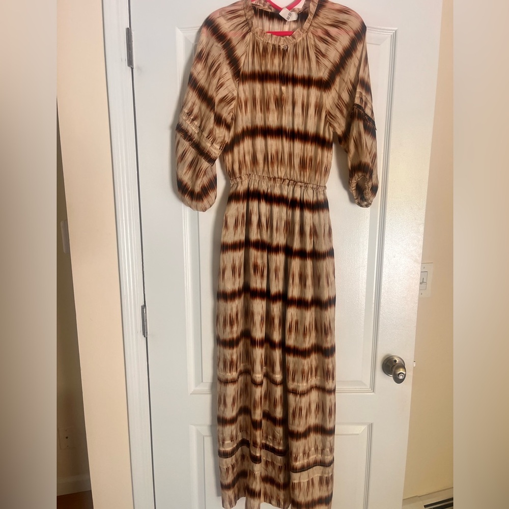 Maxi Dress with sleeves AND pockets !!!